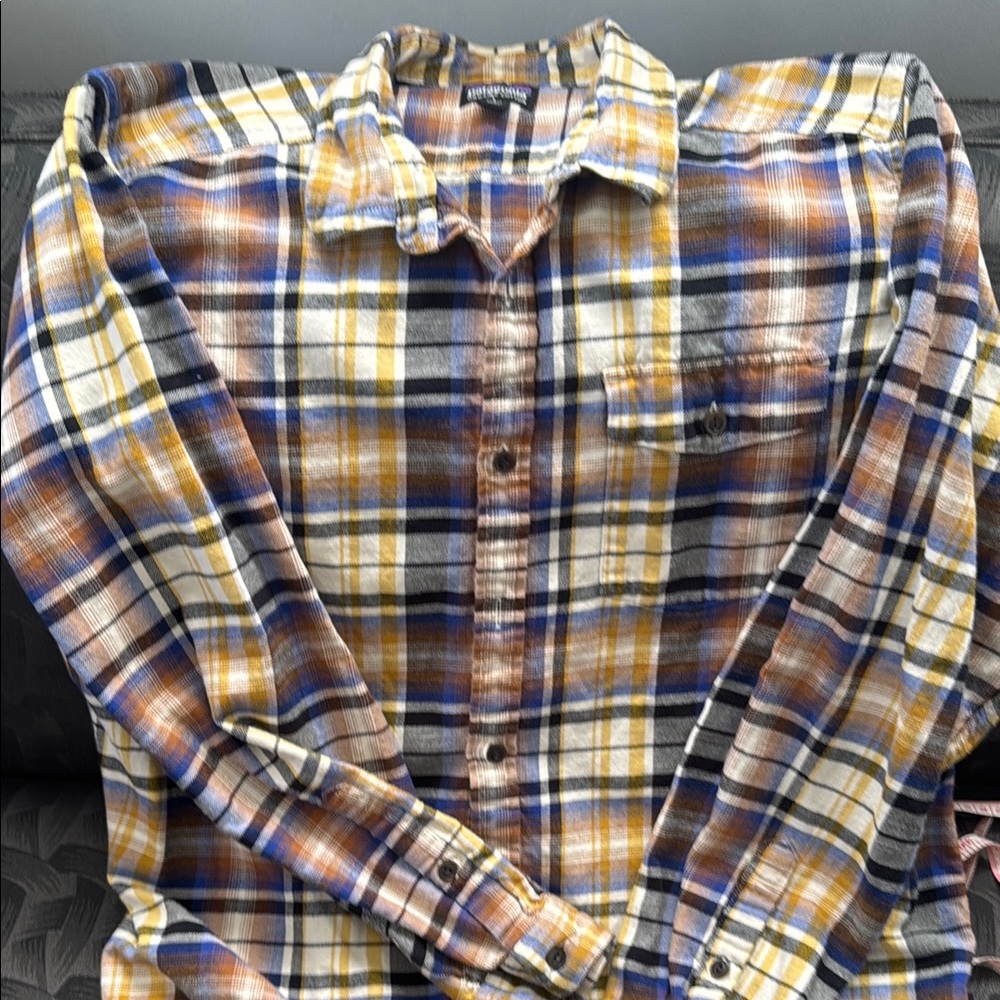 Patagonia Plaid Flannel Shirt button up
